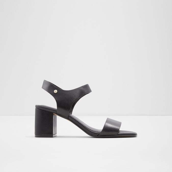 Umemma Women's Black Block Heel Sandal image number 0