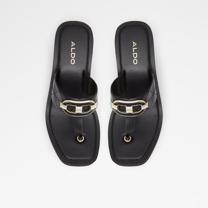 Sunseek Women's Black Sandals image number 1