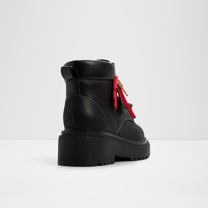 Therift-In Women's Black Ankle Boots image number 2