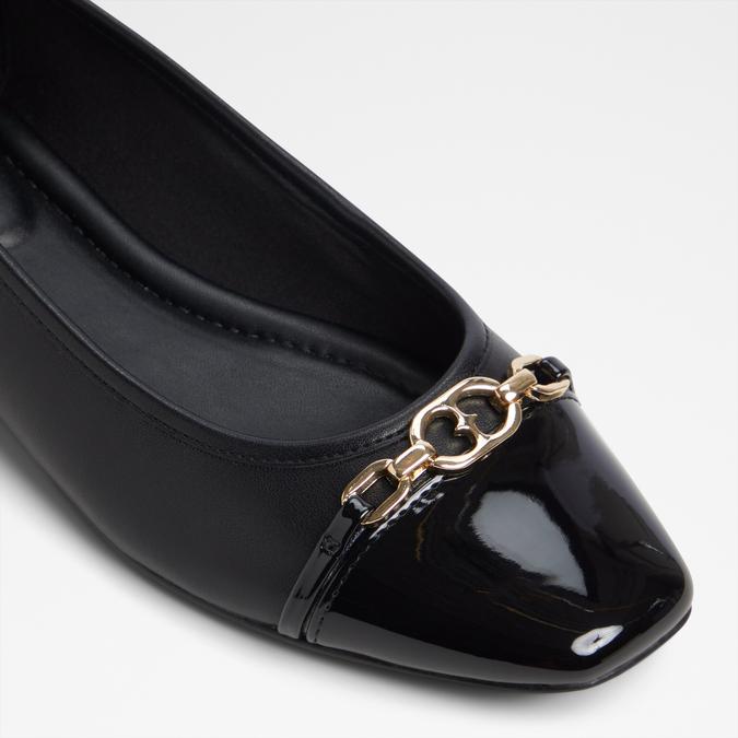 Krishelle-In Women's Black Ballerinas image number 5