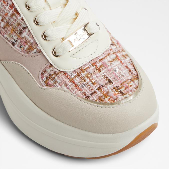 Etiene-In Women's Pink Sneaker Wedges image number 5