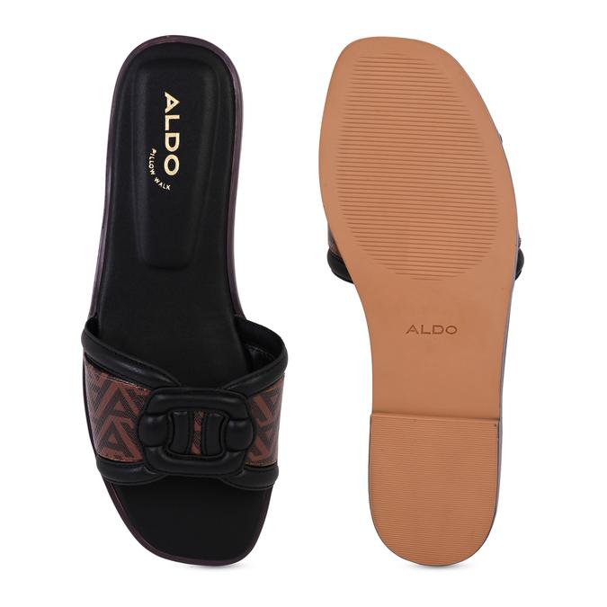 LIAUDINA-IN Black Women Flat Sandals image number 3