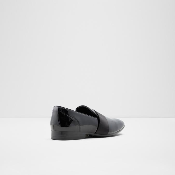 Asaria Men's Open Black Loafers image number 2