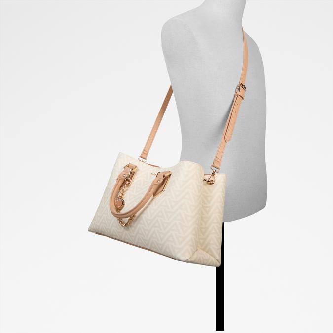 Baeli Women's Beige Satchel image number 4