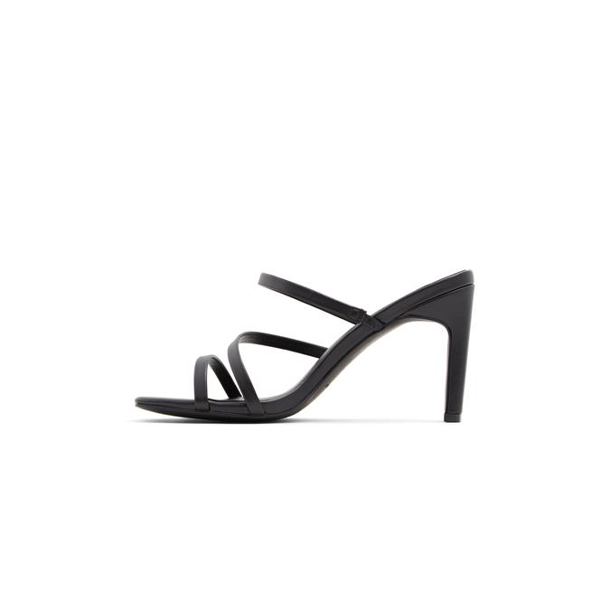 Cinndy Women's Black Heeled Sandals image number 2