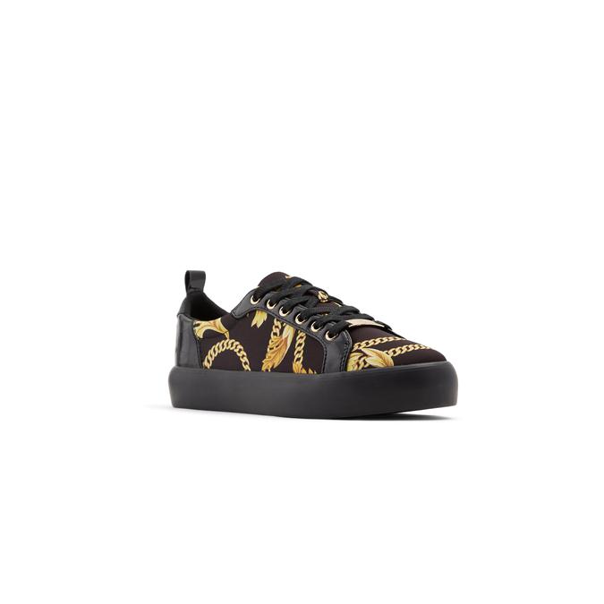 Setigera Women's Black On Gold Sneakers image number 3