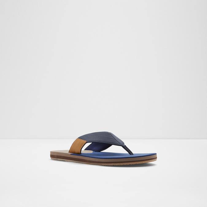 Nerrasen Men's Dark Blue Thong Sandals image number 3