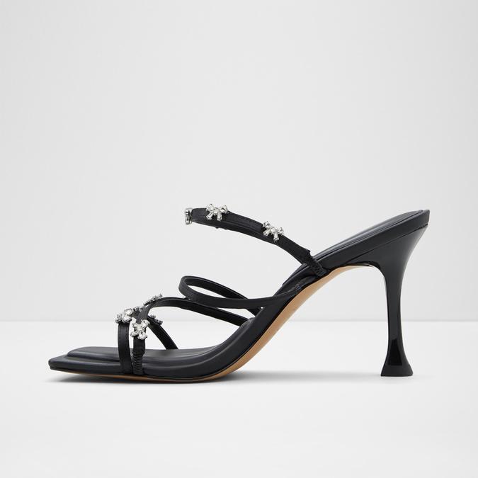 Astaya Women's Black Dress Sandals image number 3