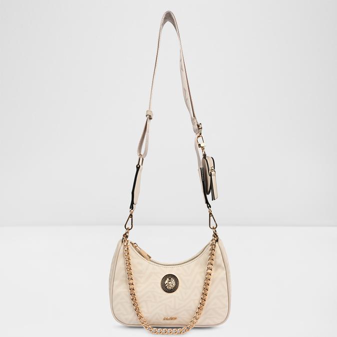 DIAMONDYY BEIGE Women Shoulder Bag
