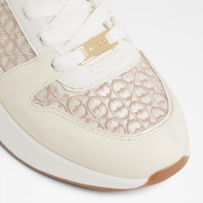 Gumtreea-In Women's Beige Sneaker Wedges image number 5