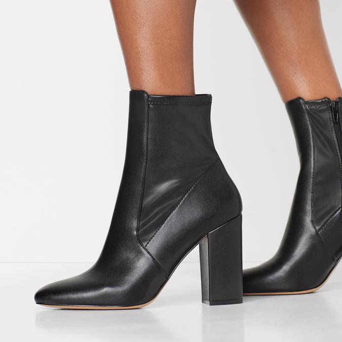 Aurella Women's Black Ankle Boots image number 1