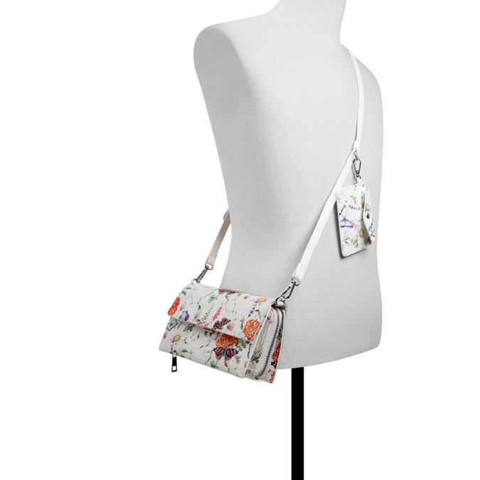 Valabena Women's White Cross Body image number 3