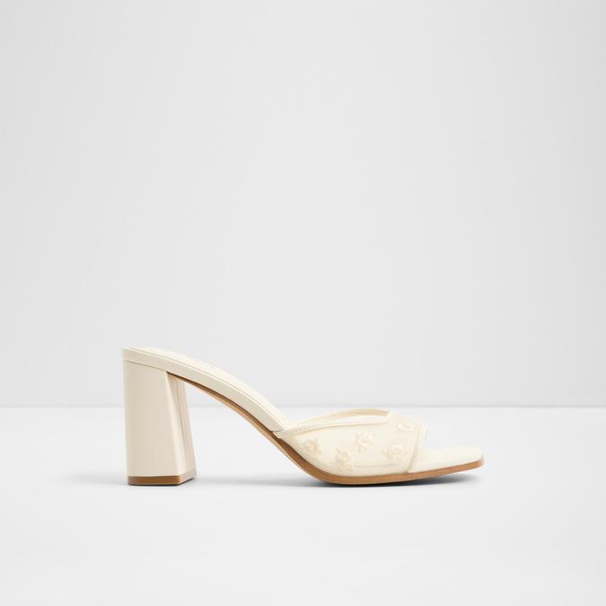 LISARAE-B OTHER WHITE Women Block Heel Sandals