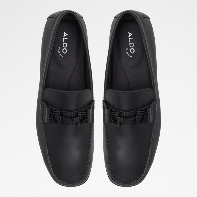 Scuderiia Men's Black Moccasins