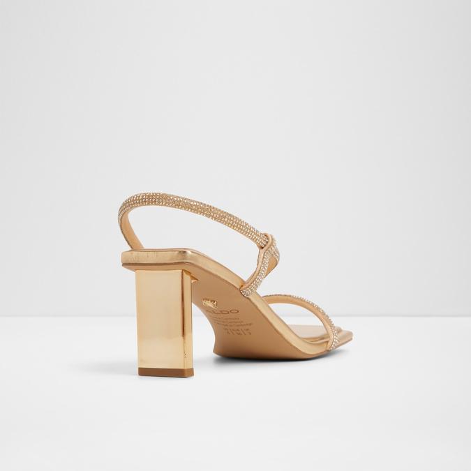 Castlegate-In Women's Gold Dress Sandals image number 2