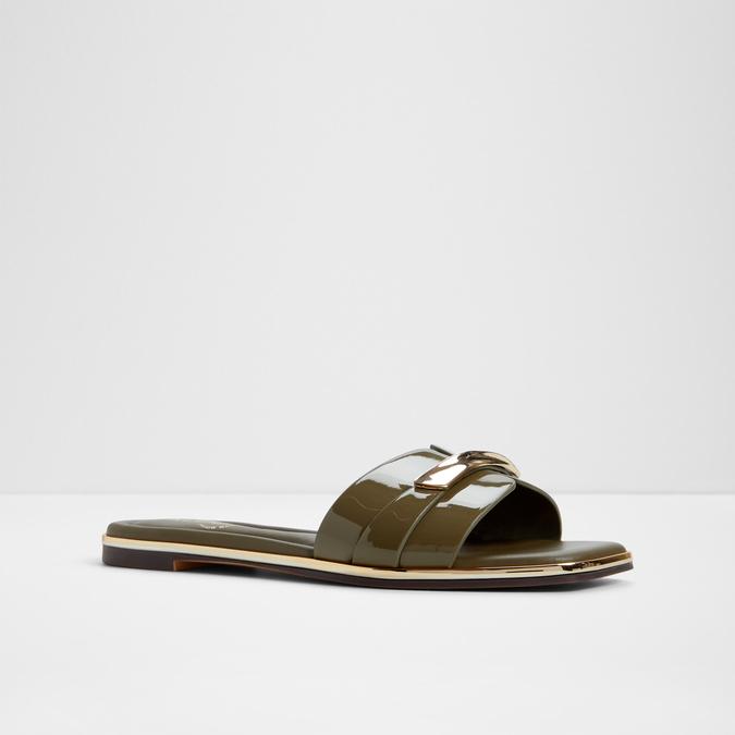Darlina-In Women's Green Flat Sandals image number 4