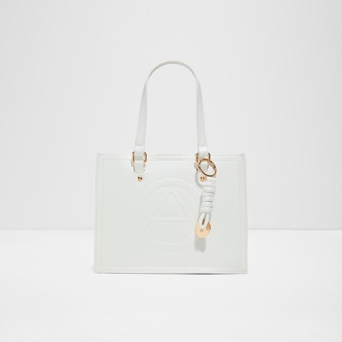 Custantina Women's White Satchel