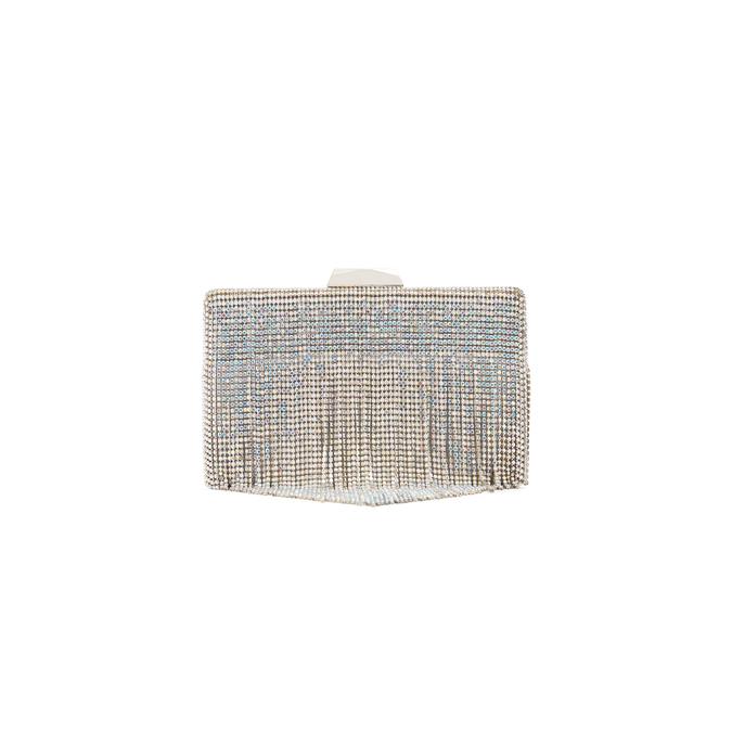 Miamour Women's Silver Clutch image number 0