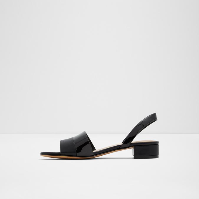 Candy Women's Black Flat Sandals image number 2