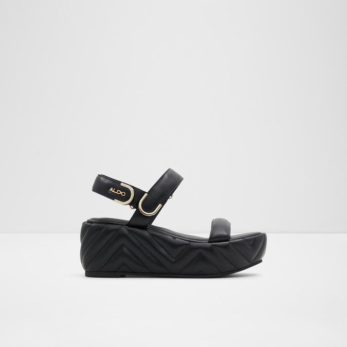 Eroellan Women's Black Wedges image number 0