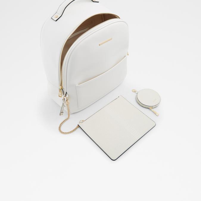 Glentanna Women's White Backpack image number 2