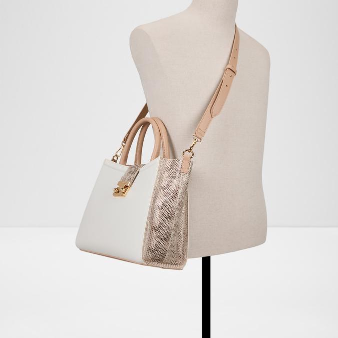 CREALILY White/Multi Women Satchel image number 3