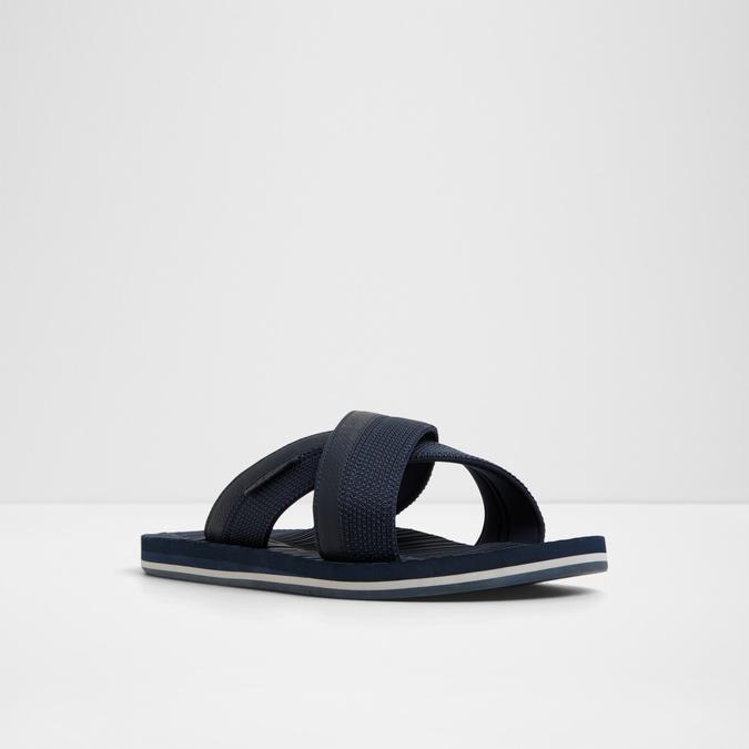 Totia-In Men's Navy Cross Strap Sandals image number 4