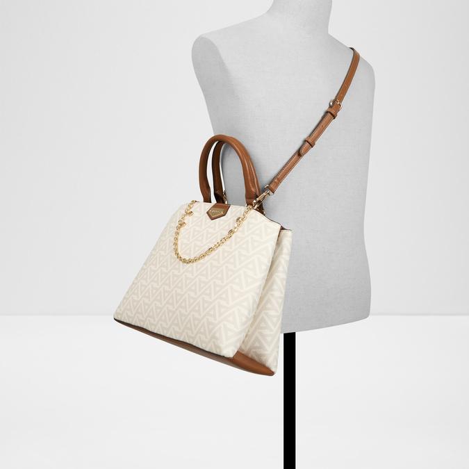Astraei Women's Beige Satchel image number 3