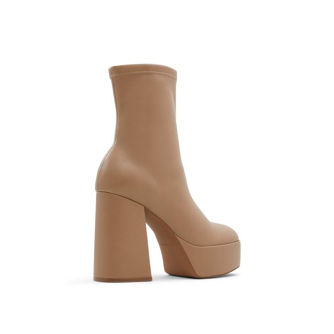 Jaqulin Women's Beige Ankle Boots image number 2