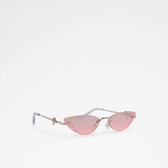 Barbiecateye Women's Silver Sunglasses image number 2