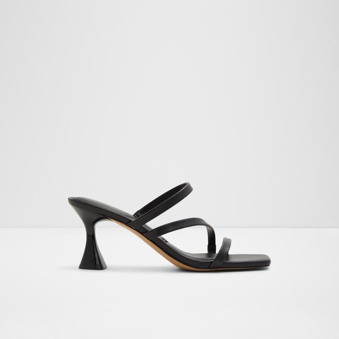 Buy Women's Solid Slip-On Sandals with Metal Accent and Block Heels Online  | Centrepoint KSA