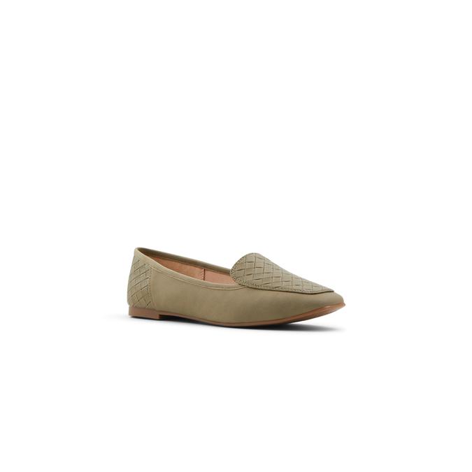 Joliee Women's Khaki Loafers image number 3