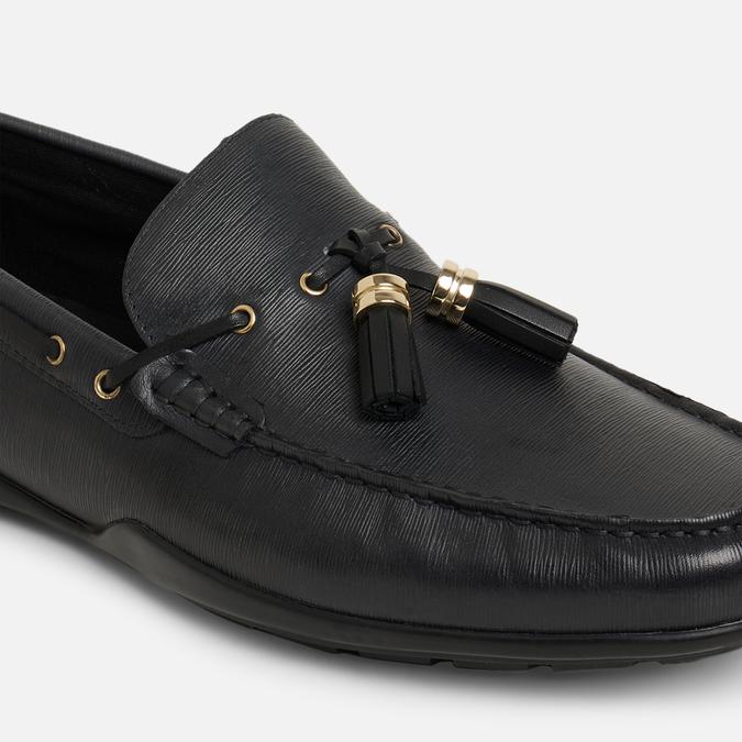 Sheremo Men's Black Moccasins image number 4