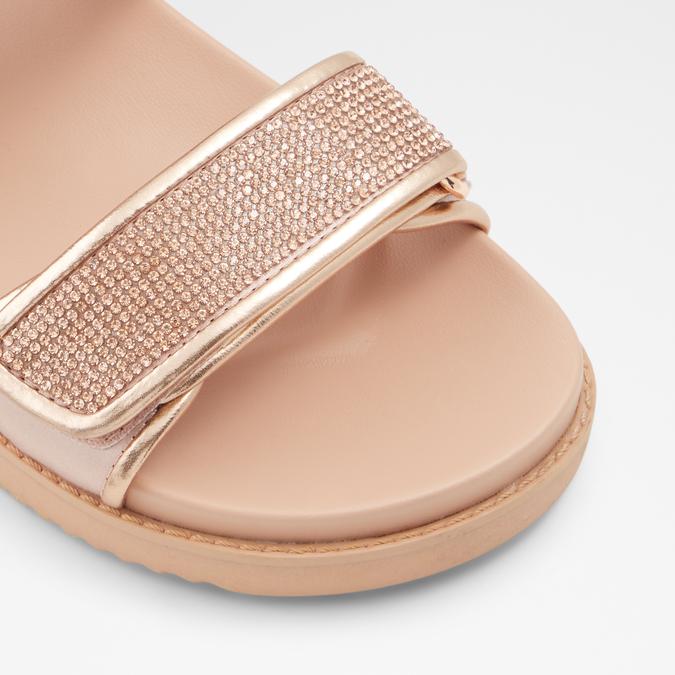Aldo rose on sale gold flat sandals