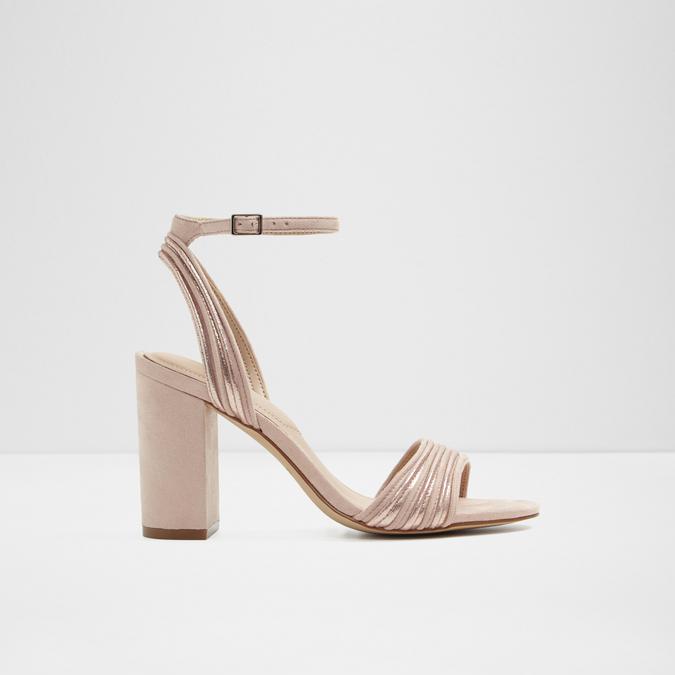 Glerin Women's Light Pink Block Heel Sandal image number 0