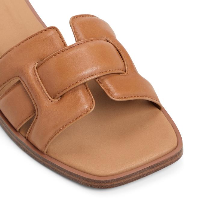 ELENYA-IN Brown Women Flat Sandals image number 4