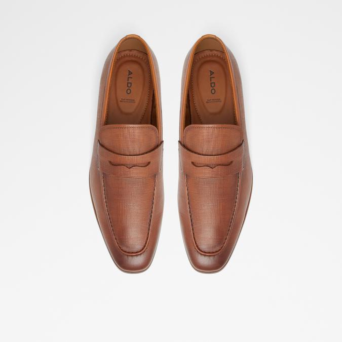 Kooperflex Men's Cognac Dress Loafers image number 1