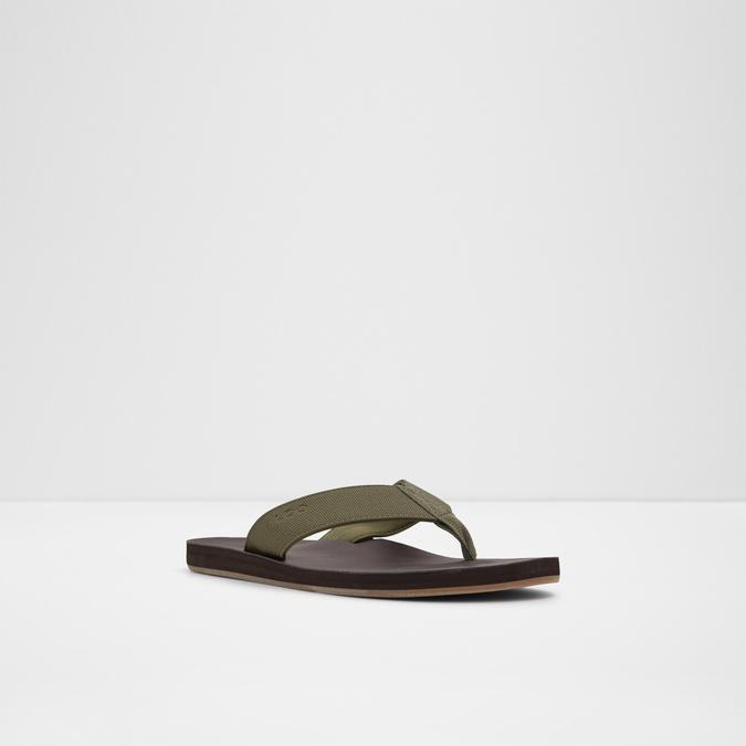 Weallere Men's Khaki Thong Sandals image number 4