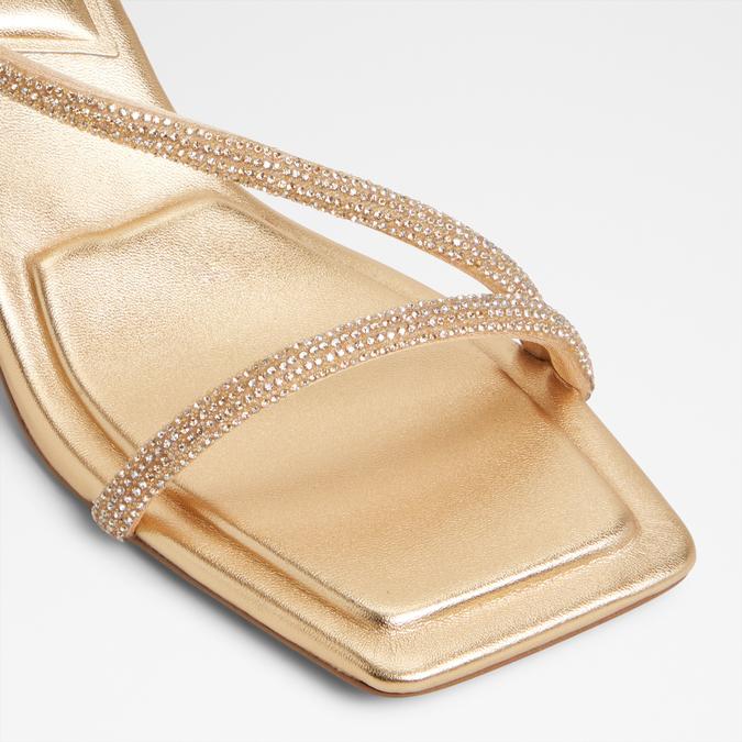 Castlegate-In Women's Gold Dress Sandals image number 5