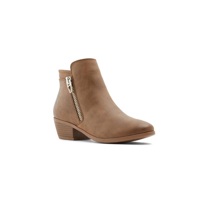 Leesa Women's Cognac Ankle Boots image number 3