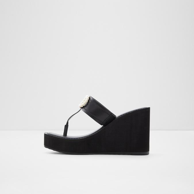 Macarenia Women's Black Sandals image number 3