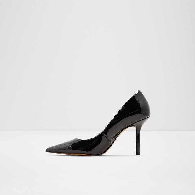 Laurie Women's Black Block Heel Shoes image number 2