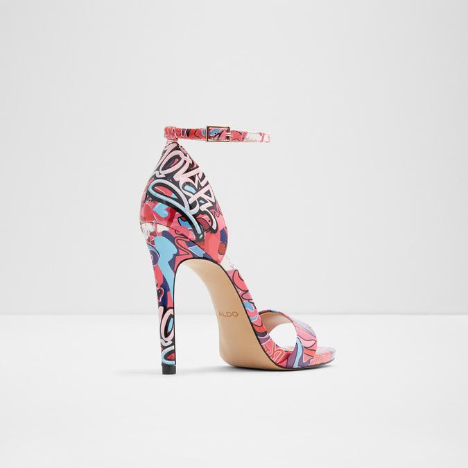 Thindra Women's Red Dress Sandals image number 1