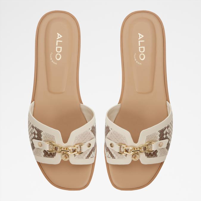 ALAMASSIA Brown Women Flats image number 5