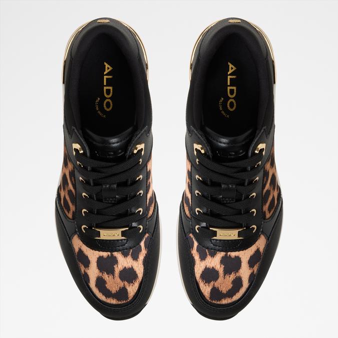 Iconistep-In Women's Brown Sneaker Wedges