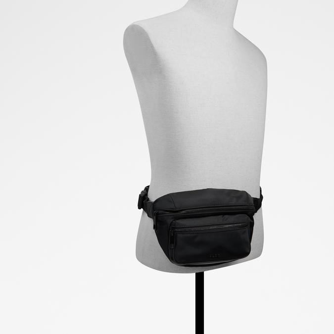 Oriondo Men's Black Belt Bag image number 3