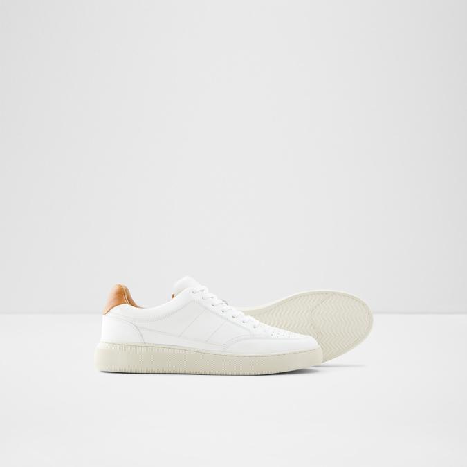 Wendawien Men's White Sneakers image number 3