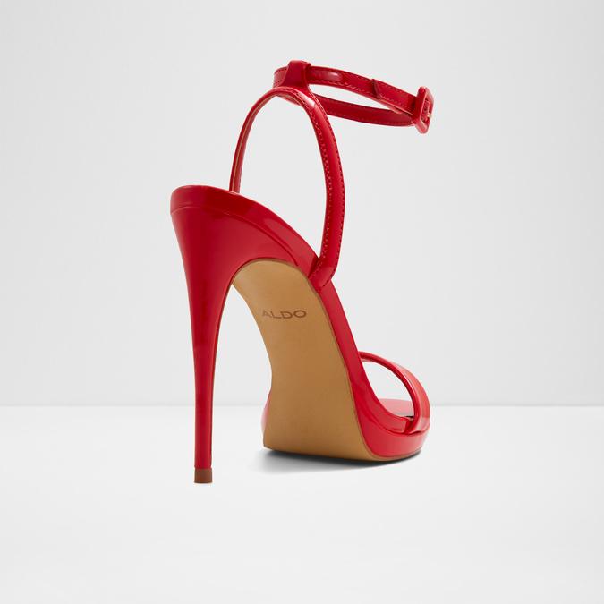 DREAM PAIRS Women's Red Heeled Sandals Pump Size 8 | Red sandals heels,  Sandals heels, Lady in red