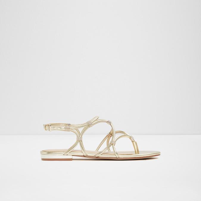 Cearka Women s Gold Flat Sandals Aldo Shoes