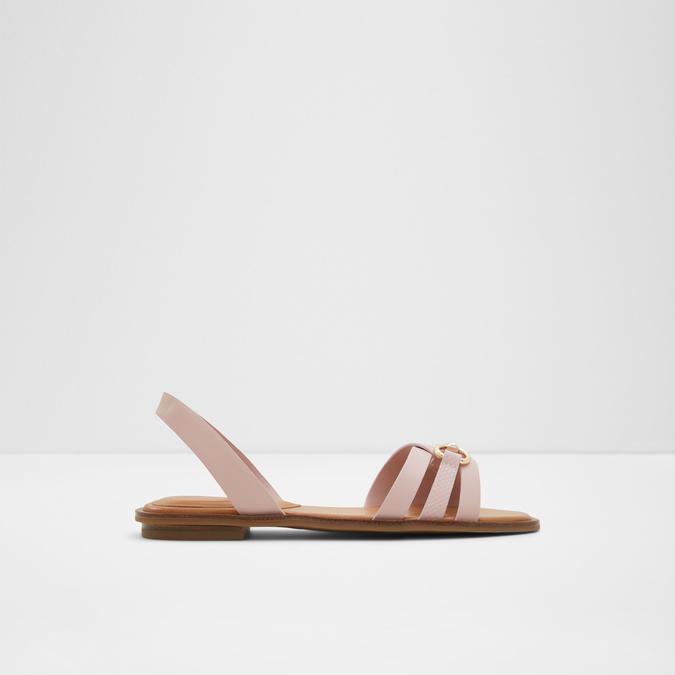 Valamaever Women's Pink Flat Sandals